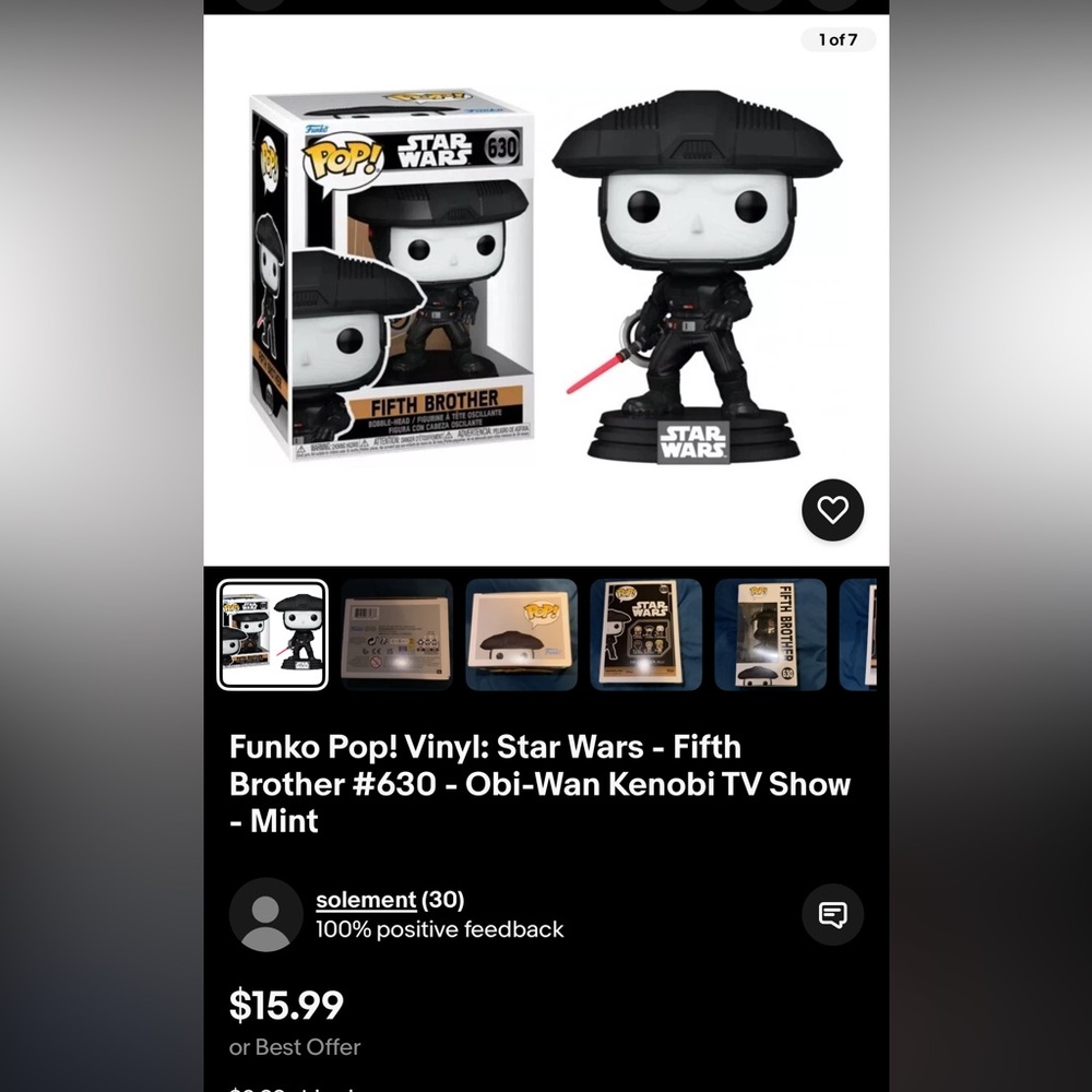 Star Wars Fifth Brother Funko Pop